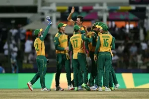 T20 World Cup 2024 : वेस्टइंडीज को हराकर दक्षिण अफ्रीका सेमीफाइनल में, मेजबान टीम टूर्नामेंट से बाहर